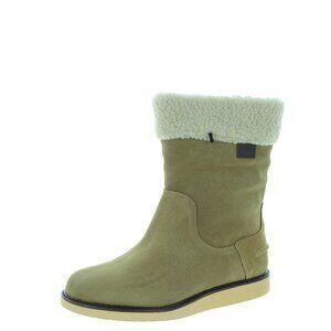Lacoste Women's Ansell 2,Tan Suede/Faux Shearling,US 10 M